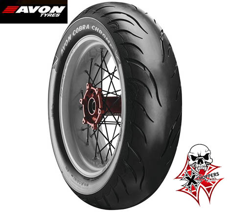 Avon Cobra Chrome 180/60R16, AV92 Rear Tires - Radial, (80H)